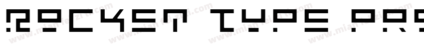 Rocket Type Pro字体转换